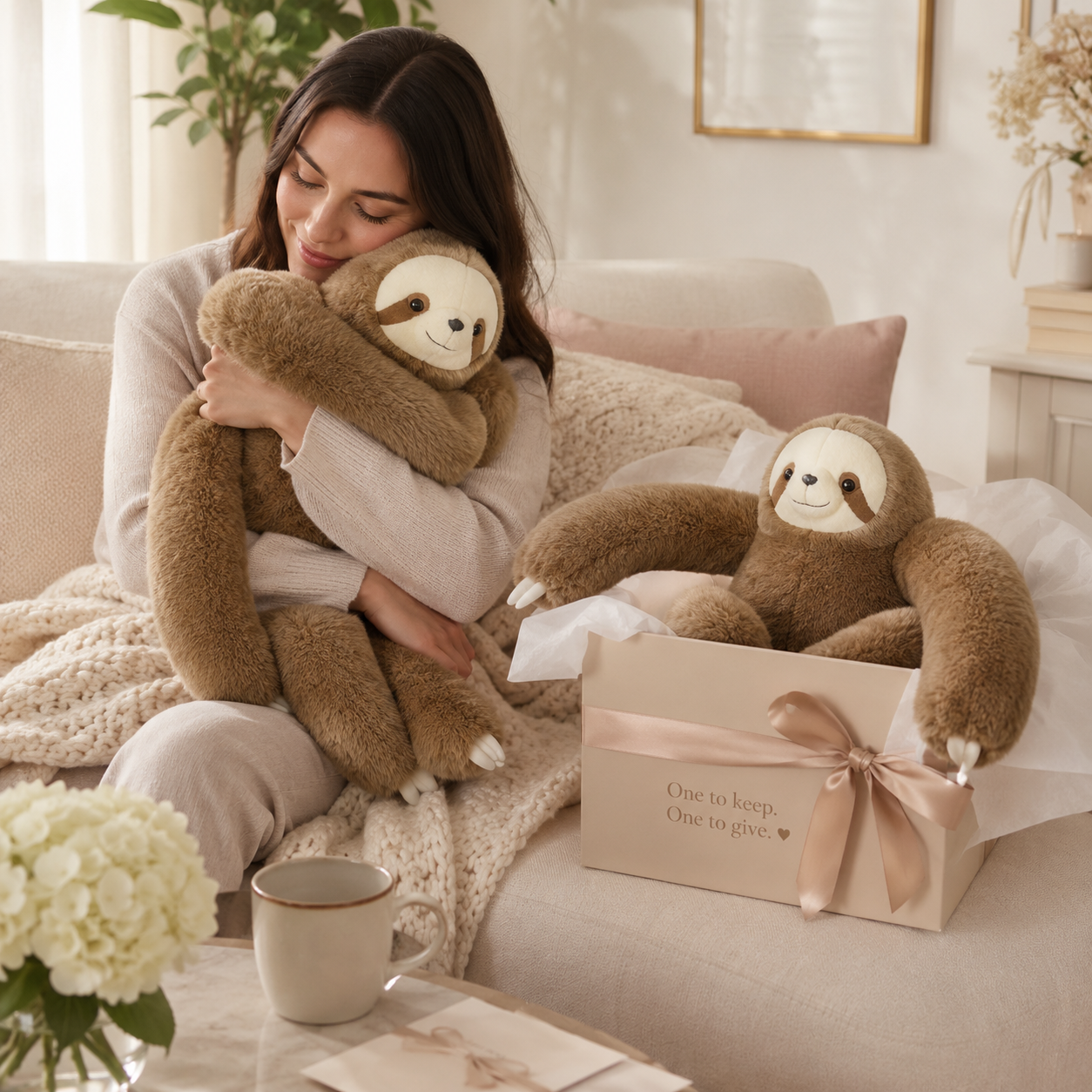 Panda Koala Sloth Stuffed Toy Dinosaur Bear Children Accompany Doll Gift