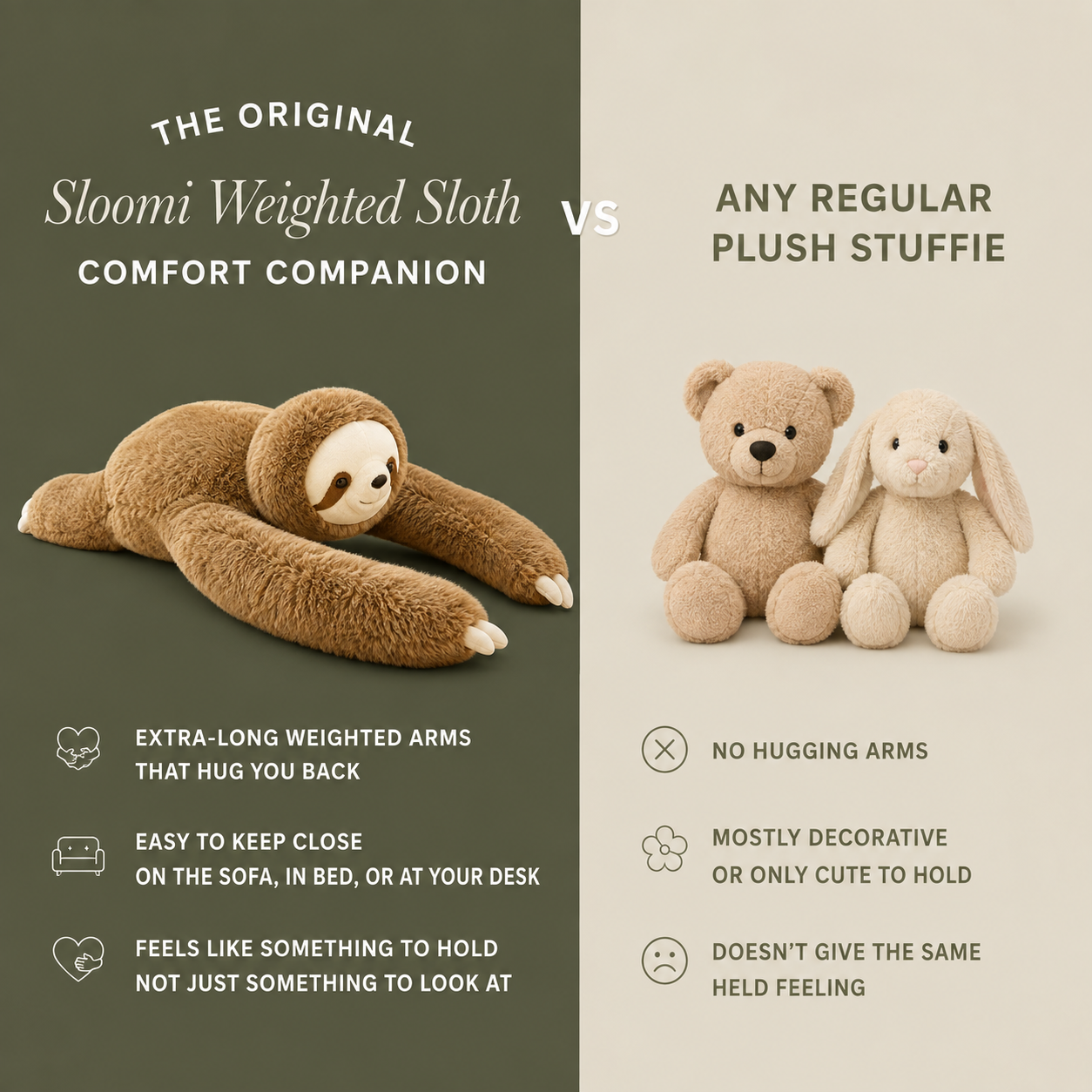 Panda Koala Sloth Stuffed Toy Dinosaur Bear Children Accompany Doll Gift