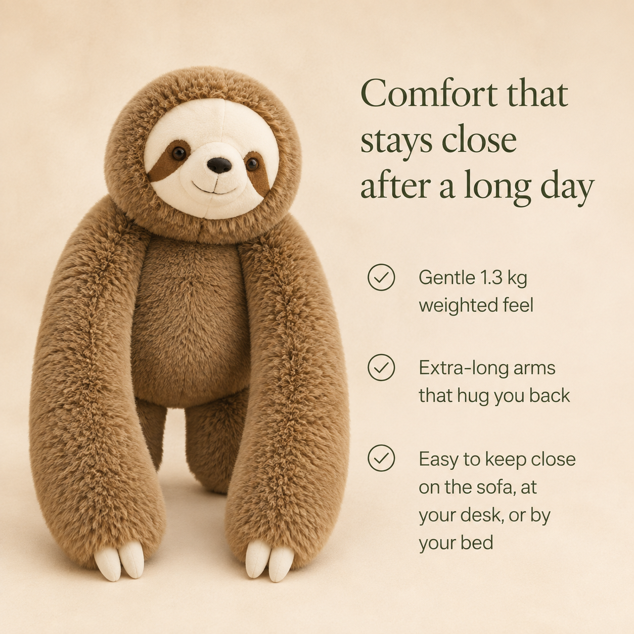 Panda Koala Sloth Stuffed Toy Dinosaur Bear Children Accompany Doll Gift
